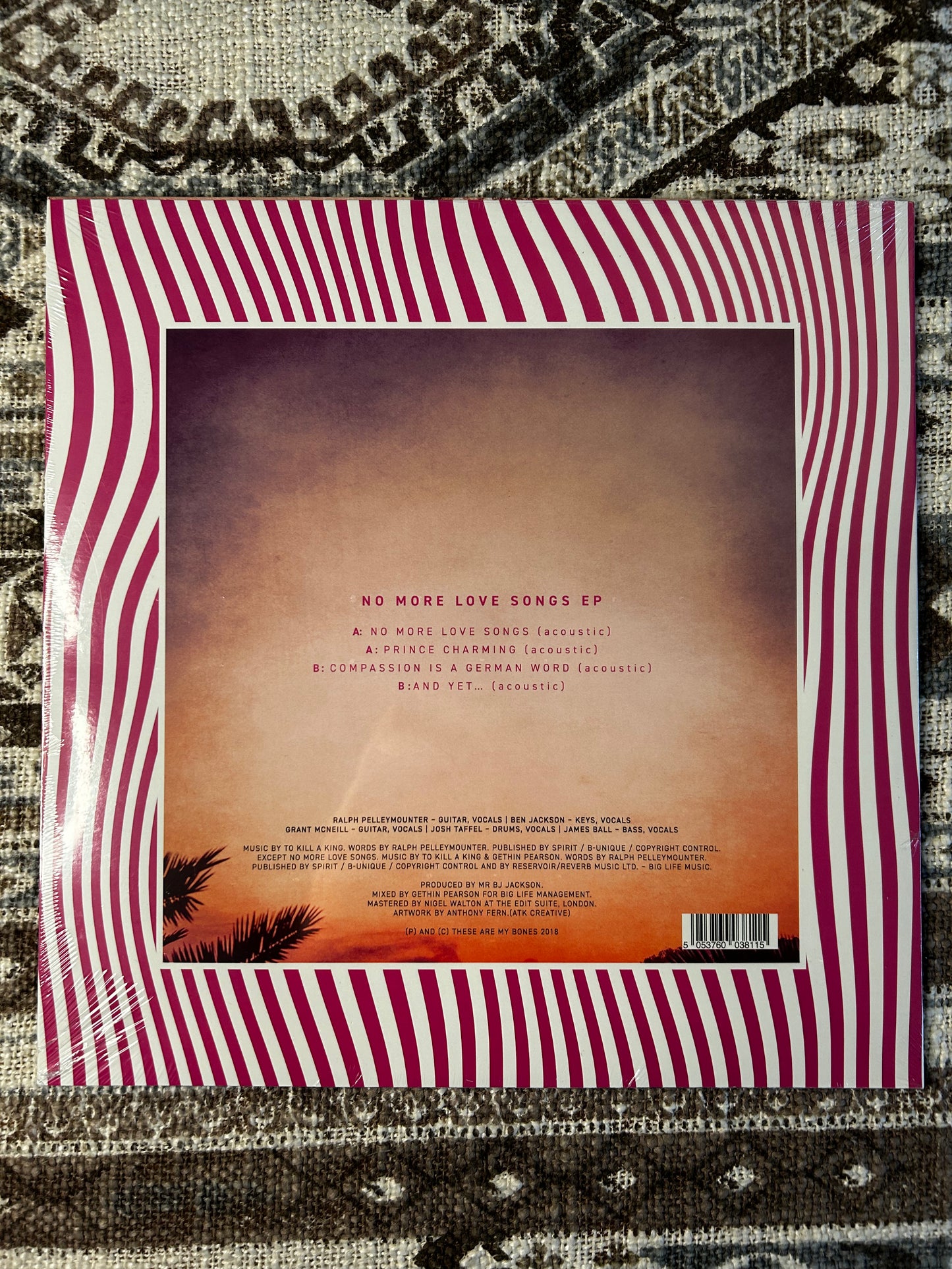 To Kill a King - No More Love songs Vinyl